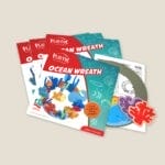 Ocean-themed activity kit suitable for party favors
