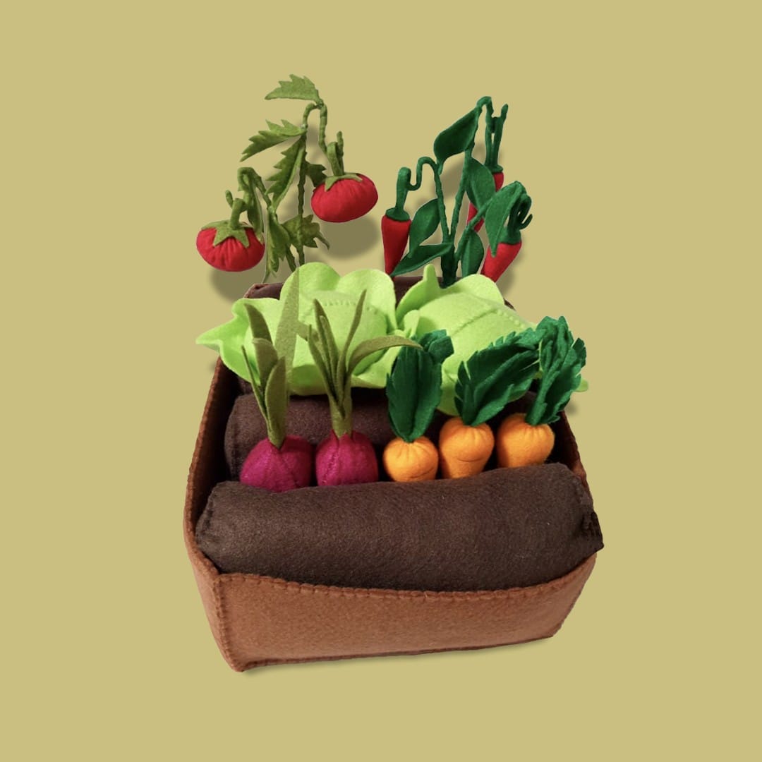 Felt Vegetable Garden
