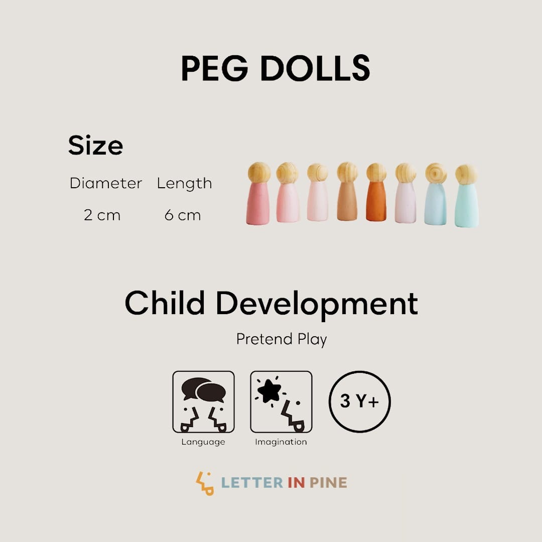 Test Peg Dolls detail
