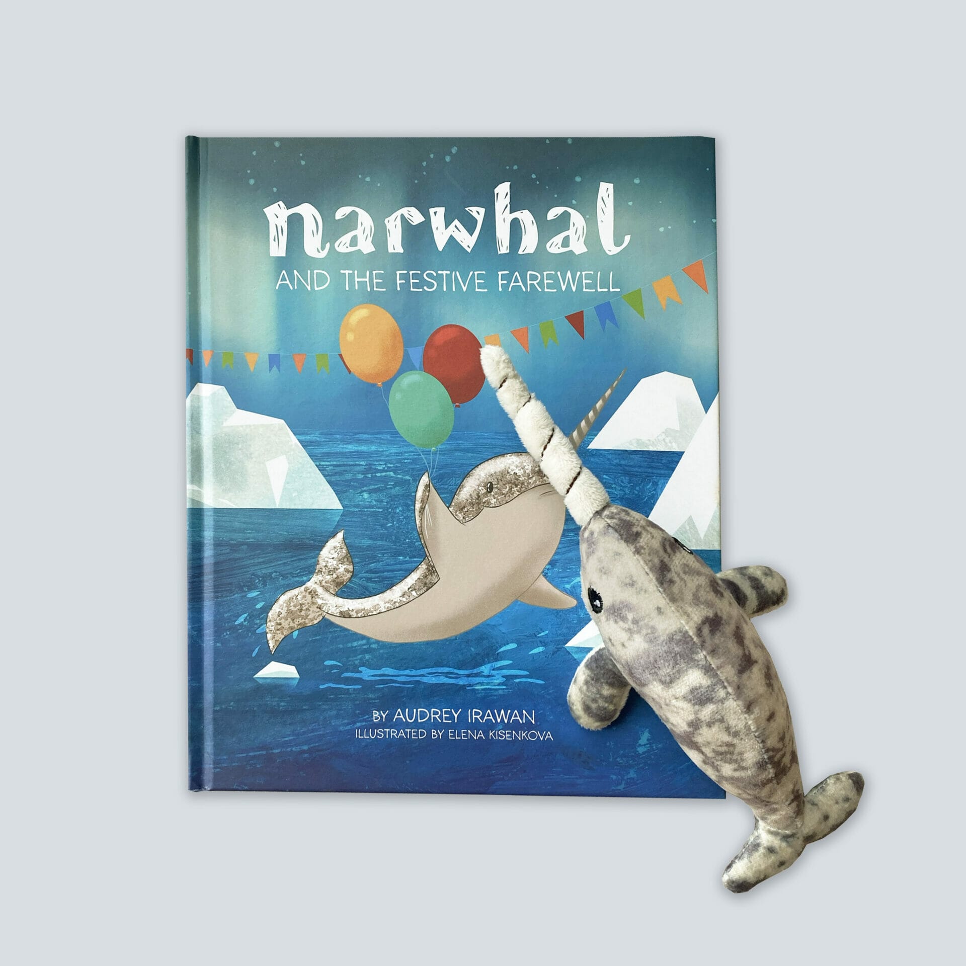 Narwhal Storybook Plush Set 1